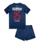 Paris Saint-Germain Hjemmedraktsett Barn 2024-25 UCL Champions Kortermet (+ Korte bukser)