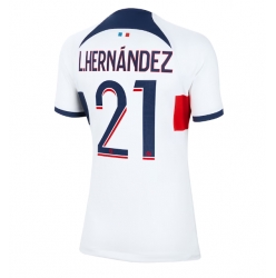Paris Saint-Germain Lucas Hernandez #21 Bortedrakt Dame 2023-24 Kortermet