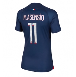 Paris Saint-Germain Marco Asensio #11 Hjemmedrakt Dame 2023-24 Kortermet