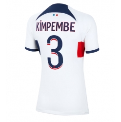 Paris Saint-Germain Presnel Kimpembe #3 Bortedrakt Dame 2023-24 Kortermet