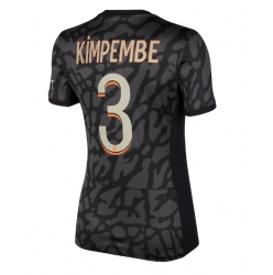 Paris Saint-Germain Presnel Kimpembe #3 Tredjedrakt Dame 2023-24 Kortermet