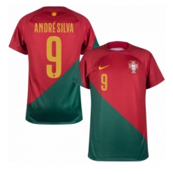 Portugal Andre Silva #9 Hjemmedrakt VM 2022 Kortermet