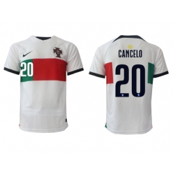 Portugal Joao Cancelo #20 Bortedrakt VM 2022 Kortermet