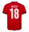 Portugal Ruben Neves #18 Hjemmedrakt EM 2024 Kortermet