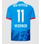 RB Leipzig Timo Werner #11 Tredjedrakt 2023-24 Kortermet