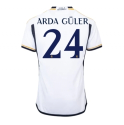Real Madrid Arda Guler #24 Hjemmedrakt 2023-24 Kortermet