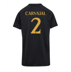 Real Madrid Daniel Carvajal #2 Tredjedrakt Dame 2023-24 Kortermet