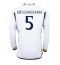 Real Madrid Jude Bellingham #5 Hjemmedrakt 2023-24 Langermet