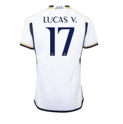 Real Madrid Lucas Vazquez #17 Hjemmedrakt 2023-24 Kortermet