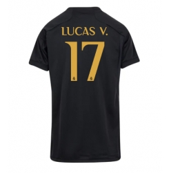 Real Madrid Lucas Vazquez #17 Tredjedrakt Dame 2023-24 Kortermet