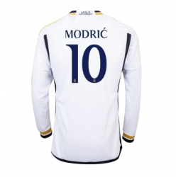 Real Madrid Luka Modric #10 Hjemmedrakt 2023-24 Langermet