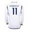 Real Madrid Rodrygo Goes #11 Hjemmedrakt 2023-24 Langermet