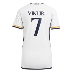 Real Madrid Vinicius Junior #7 Hjemmedrakt Dame 2023-24 Kortermet