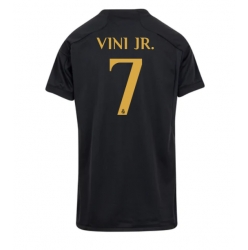 Real Madrid Vinicius Junior #7 Tredjedrakt Dame 2023-24 Kortermet