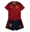 Spania Hjemmedraktsett Barn VM 2022 Kortermet (+ Korte bukser)