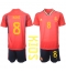 Spania Koke #8 Hjemmedraktsett Barn VM 2022 Kortermet (+ Korte bukser)