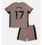 Tottenham Hotspur Cristian Romero #17 Tredjedraktsett Barn 2023-24 Kortermet (+ Korte bukser)