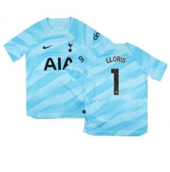 Tottenham Hotspur Hugo Lloris #1 Keeper Hjemmedraktsett Barn 2023-24 Kortermet (+ Korte bukser)