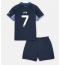 Tottenham Hotspur Son Heung-min #7 Bortedraktsett Barn 2023-24 Kortermet (+ Korte bukser)