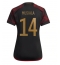Tyskland Jamal Musiala #14 Bortedrakt Dame VM 2022 Kortermet