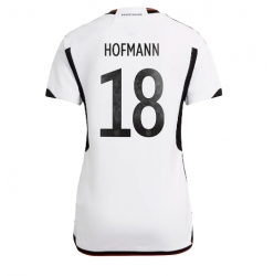 Tyskland Jonas Hofmann #18 Hjemmedrakt Dame VM 2022 Kortermet