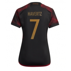 Tyskland Kai Havertz #7 Bortedrakt Dame VM 2022 Kortermet