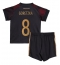 Tyskland Leon Goretzka #8 Bortedraktsett Barn VM 2022 Kortermet (+ Korte bukser)