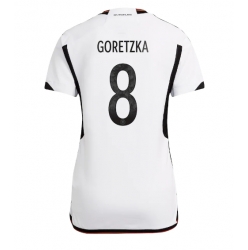 Tyskland Leon Goretzka #8 Hjemmedrakt Dame VM 2022 Kortermet