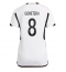 Tyskland Leon Goretzka #8 Hjemmedrakt Dame VM 2022 Kortermet