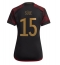 Tyskland Niklas Sule #15 Bortedrakt Dame VM 2022 Kortermet