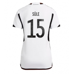 Tyskland Niklas Sule #15 Hjemmedrakt Dame VM 2022 Kortermet