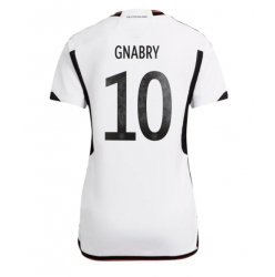 Tyskland Serge Gnabry #10 Hjemmedrakt Dame VM 2022 Kortermet